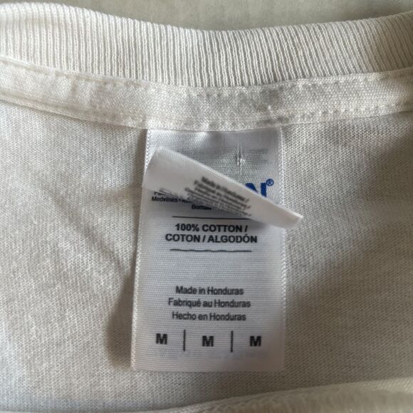 R.LUM.R Friends & Family Graphic Tee Adult M White Forest Green Kanji Streetwear - Picture 4 of 9